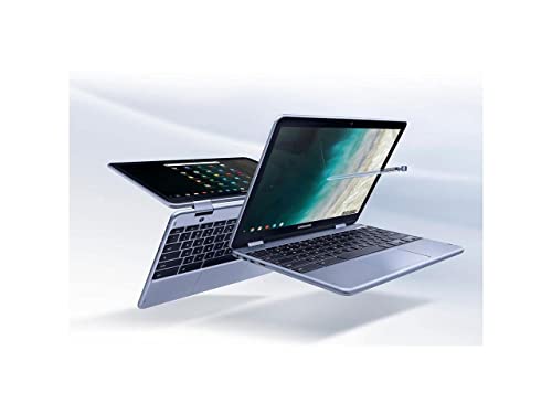 Plus 2-in-1 12.2" Touch-Screen Chromebook - Intel Celeron - 4GB Memory - 32GB eMMC Flash Memory - Stealth Silver R47570