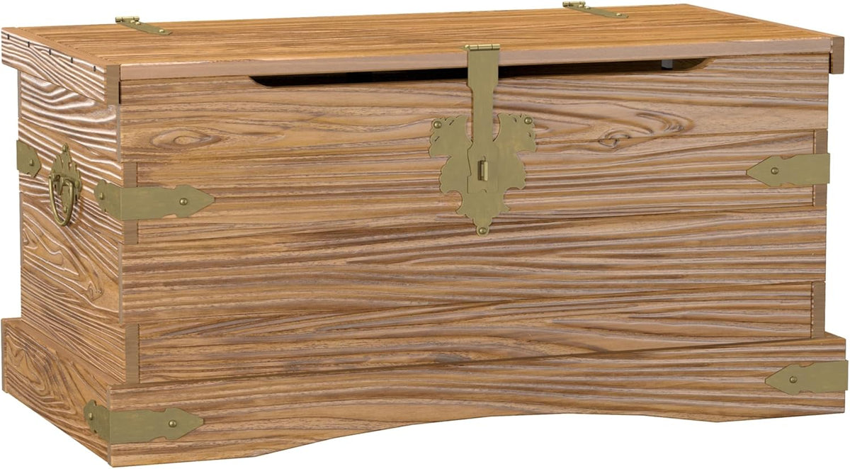 Wood Storage Trunk or Coffee Table with Lift Top H19169