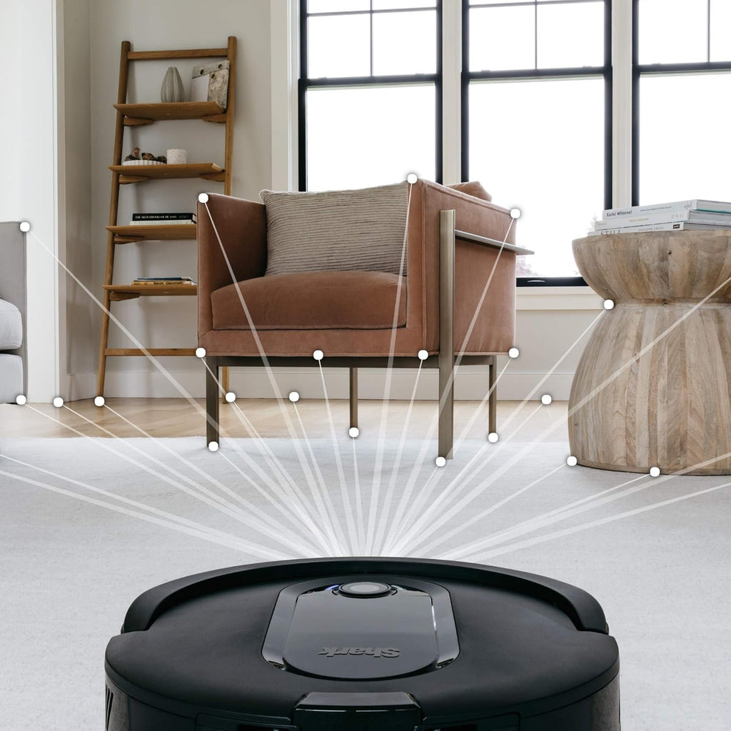 Black Wi-Fi Connected Robot Vacuum F67404