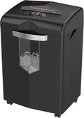 24-Sheet Cross Cut Paper Shredder with 4 Casters M511