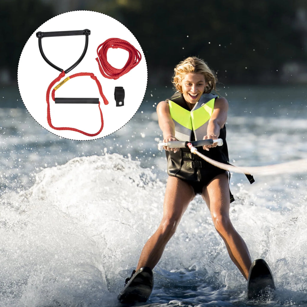 Rope Water Ski Kneeboard Strap Wakeboard Tow Equipment D848862