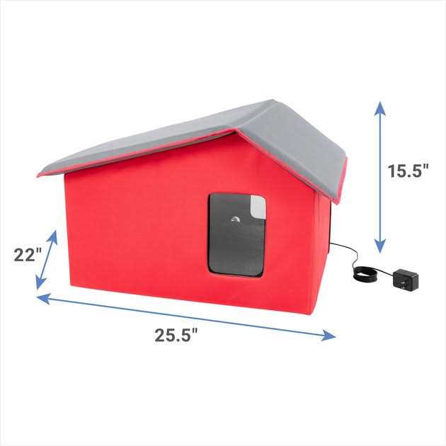 Extra Wide Indoor Cat House Q8904