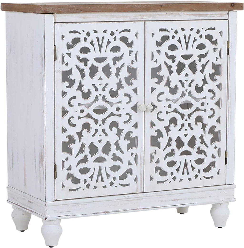 Blue Storage Cabinet with 2 Doors B631427