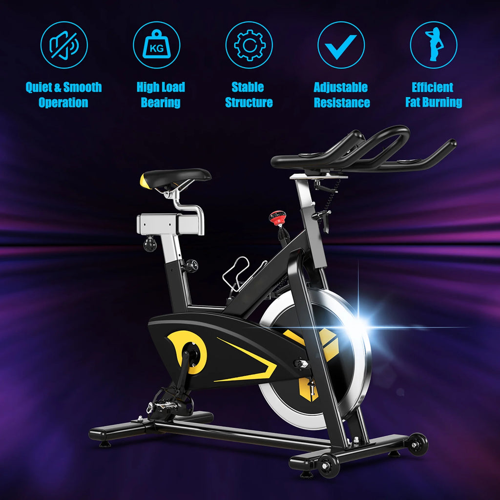Indoor Cycling Bike Magnetic Exercise Bike Belt Drive W938
