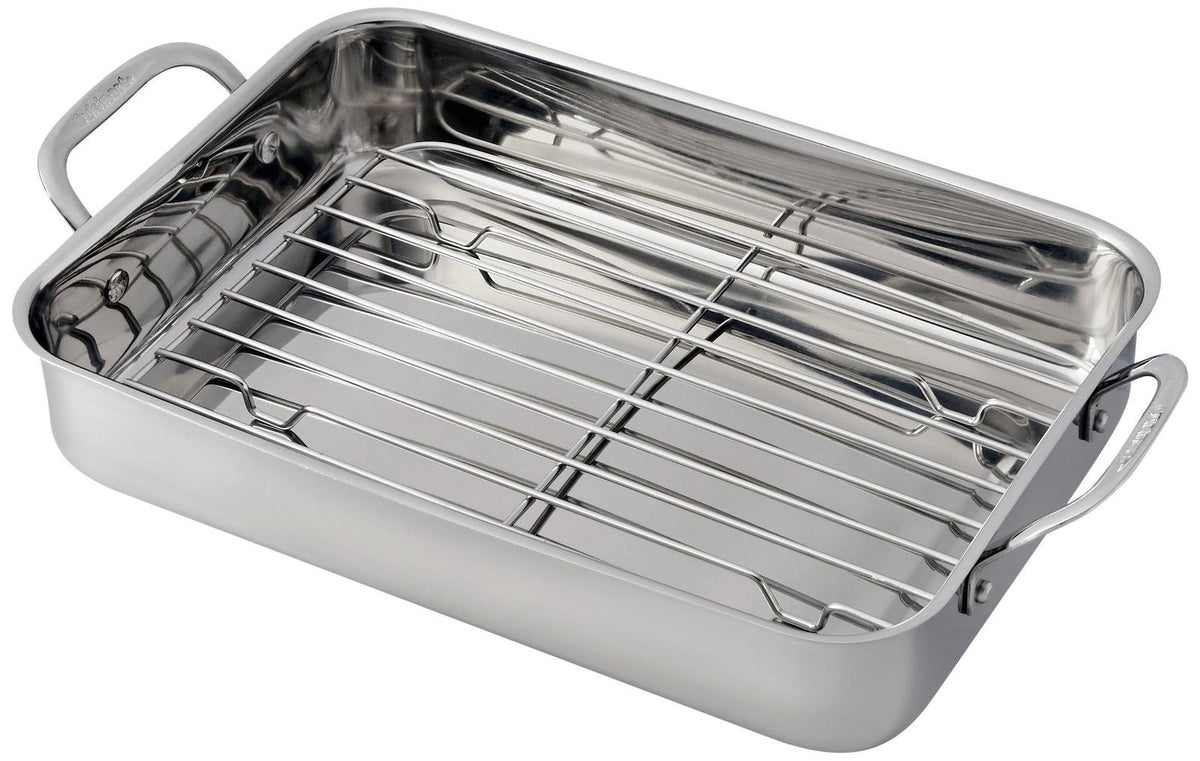 Lasagna Pan with Stainless Roasting Rack T997