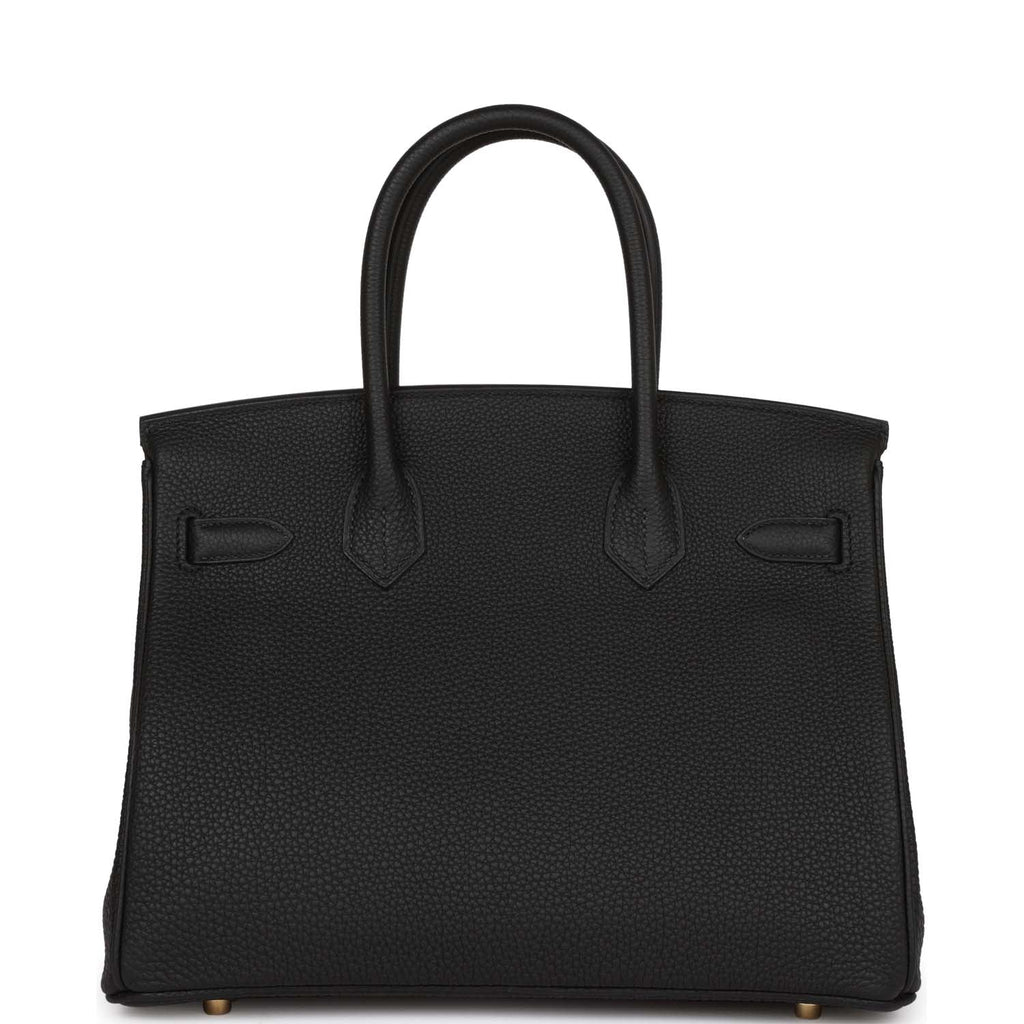 Black Leather Handbag D63630