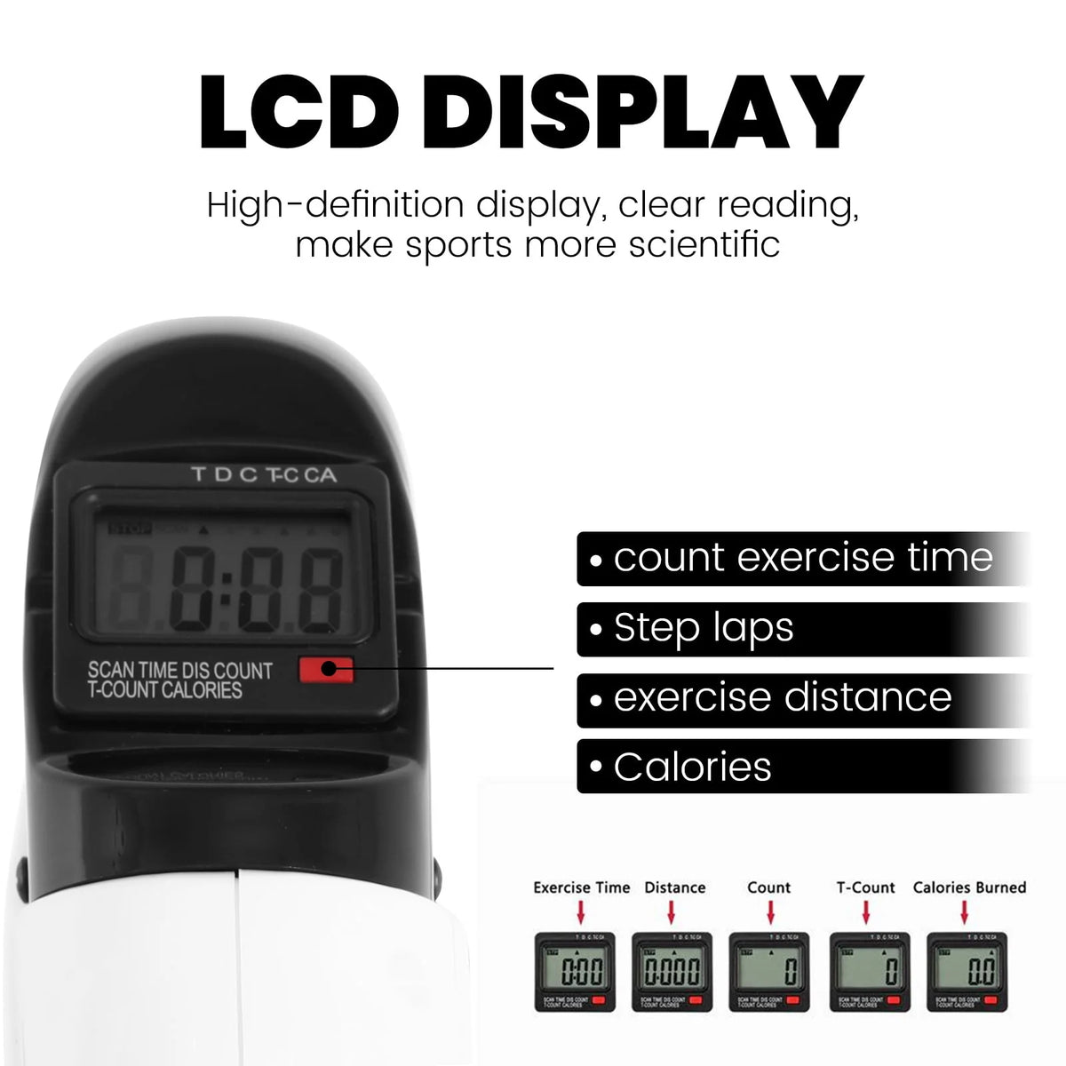 Under Desk Exercise Bike with LCD Screen G88158