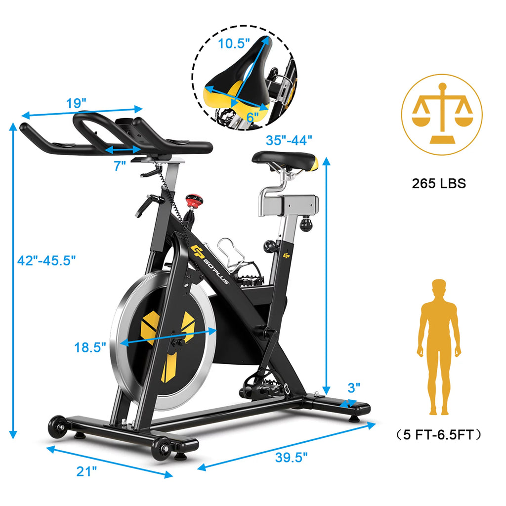 Indoor Cycling Bike Magnetic Exercise Bike Belt Drive W938