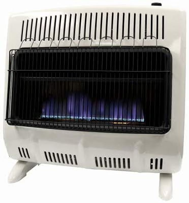 Blue Wall Heater, Vent-Free, White, 30,000 BTU D581