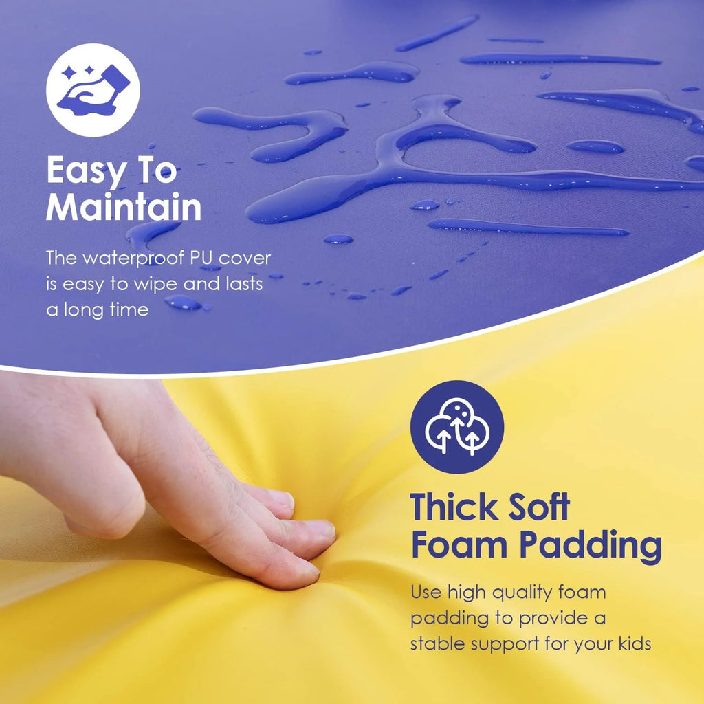 5-Piece Set Kids Foam Climbing Blocks Indoor Play Equipment E18381
