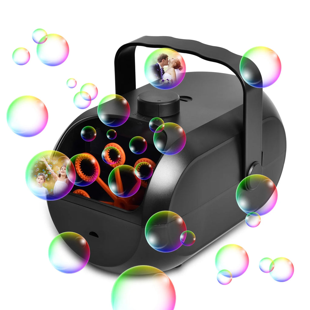 Portable Rechargeable Bubble Machine U195