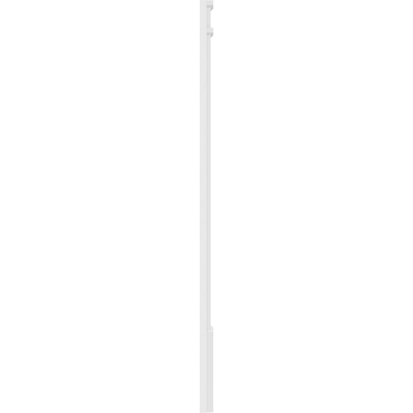 Fluted PVC Pilaster with Decorative Capital & Base (Pair) G9048