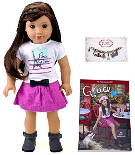Doll and Paperback Book A595