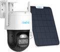 Solar Powered 2K Security Camera with Pan Tilt Auto Tracking E370499