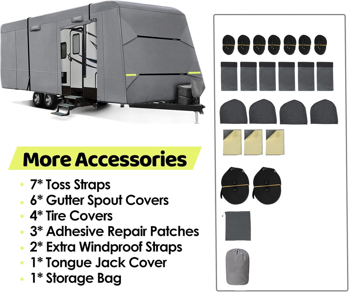 6 Layers Travel Trailer Cover C442