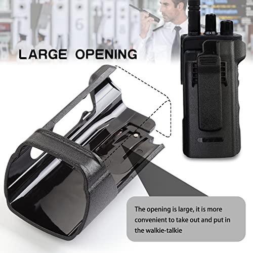 Belt Holster Radio Holder for Motorola Universal Holder Carry Case Models 1.5, 2.5 and 3.5 Portable Radio P6274
