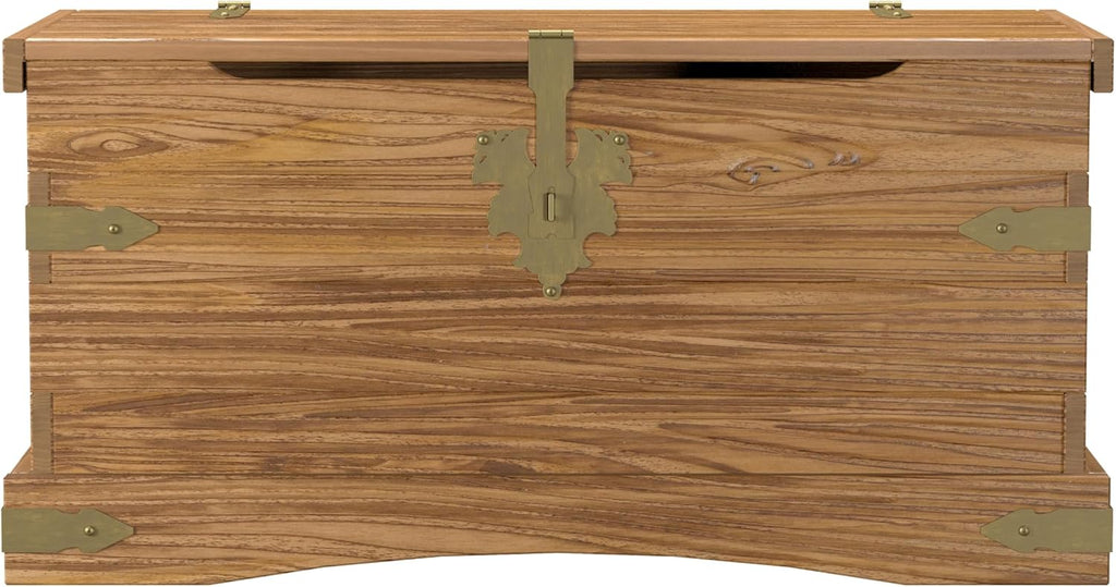 Wood Storage Trunk or Coffee Table with Lift Top H19169