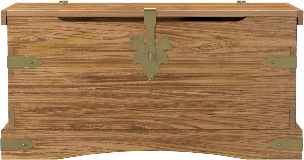 Wood Storage Trunk or Coffee Table with Lift Top H19169