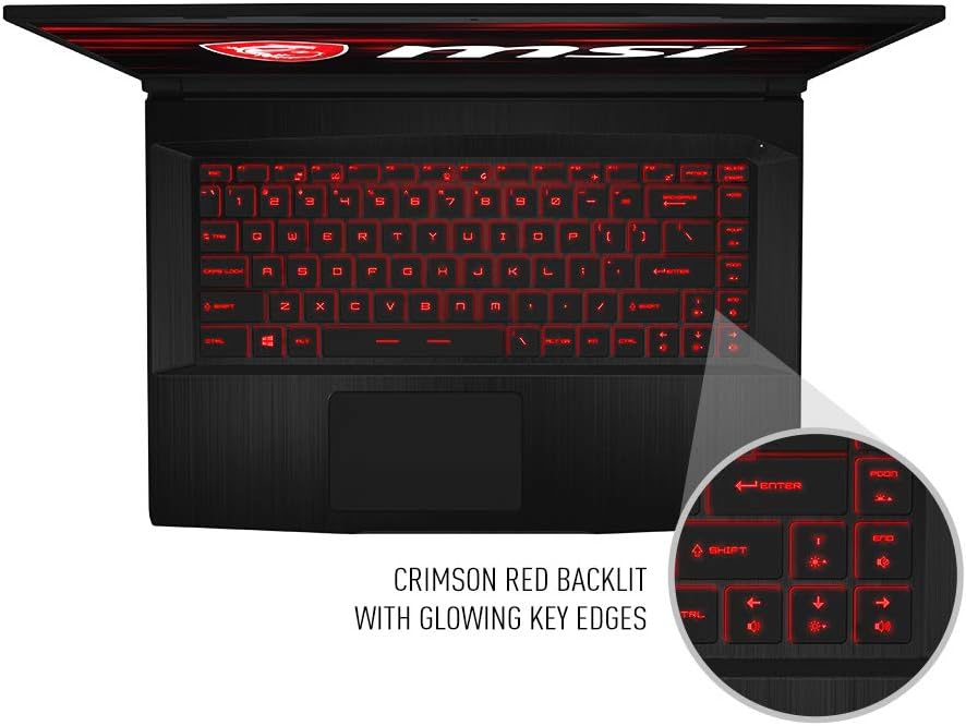 15.6" Gaming Laptop Intel Core i7 NVIDIA GeForce GTX1650 16GB 512GB NVMe SSD L8007