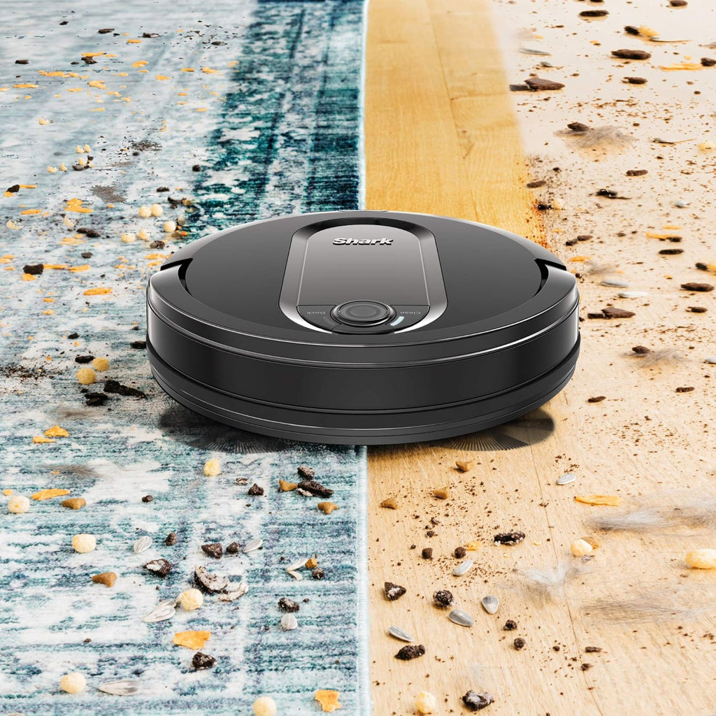 Black Wi-Fi Connected Robot Vacuum F67404