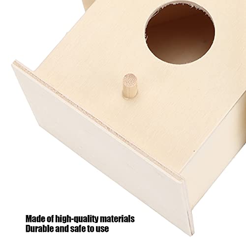 Wooden Bird House Kits for Kids Small Hanging Birdhouse for Outside Durable Wood DIY Bird Nest Hut Large size with hemp rope C21845