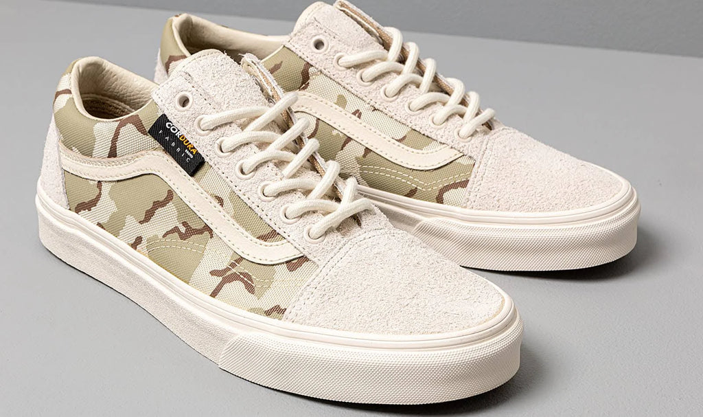 White Camo Sneakers M2493