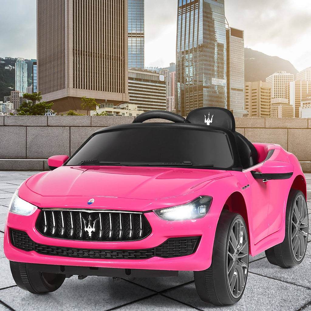 12V Kids Ride on Car with RC Remote Control Black F832