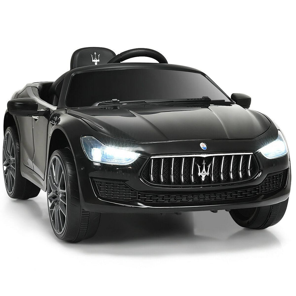 12V Kids Ride on Car with RC Remote Control Black F832