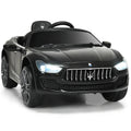 12V Kids Ride on Car with RC Remote Control Black F832