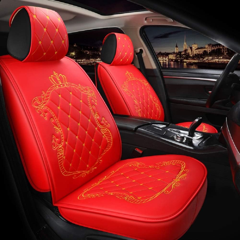 5pcs Waterproof Leather Car Seat Covers Full Set C237546