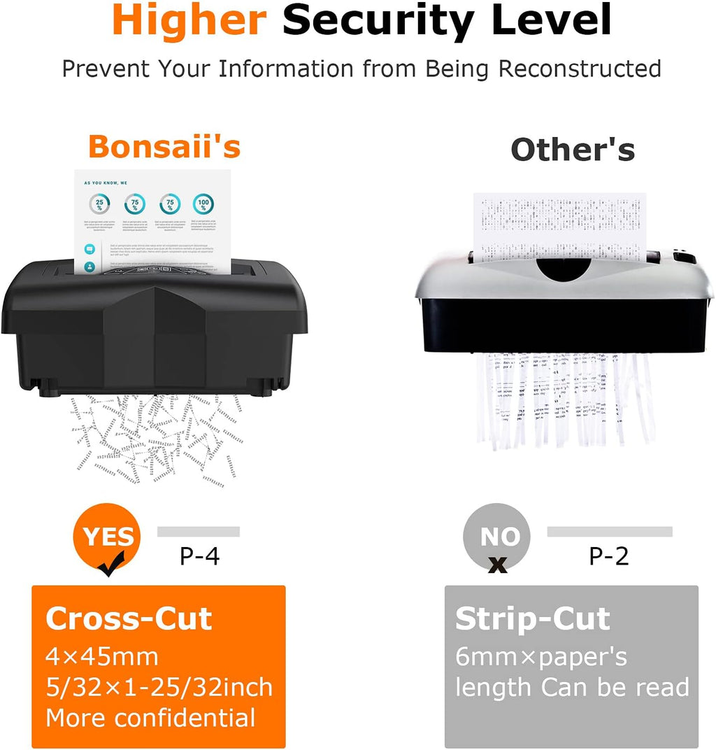 24-Sheet Cross Cut Paper Shredder with 4 Casters M511
