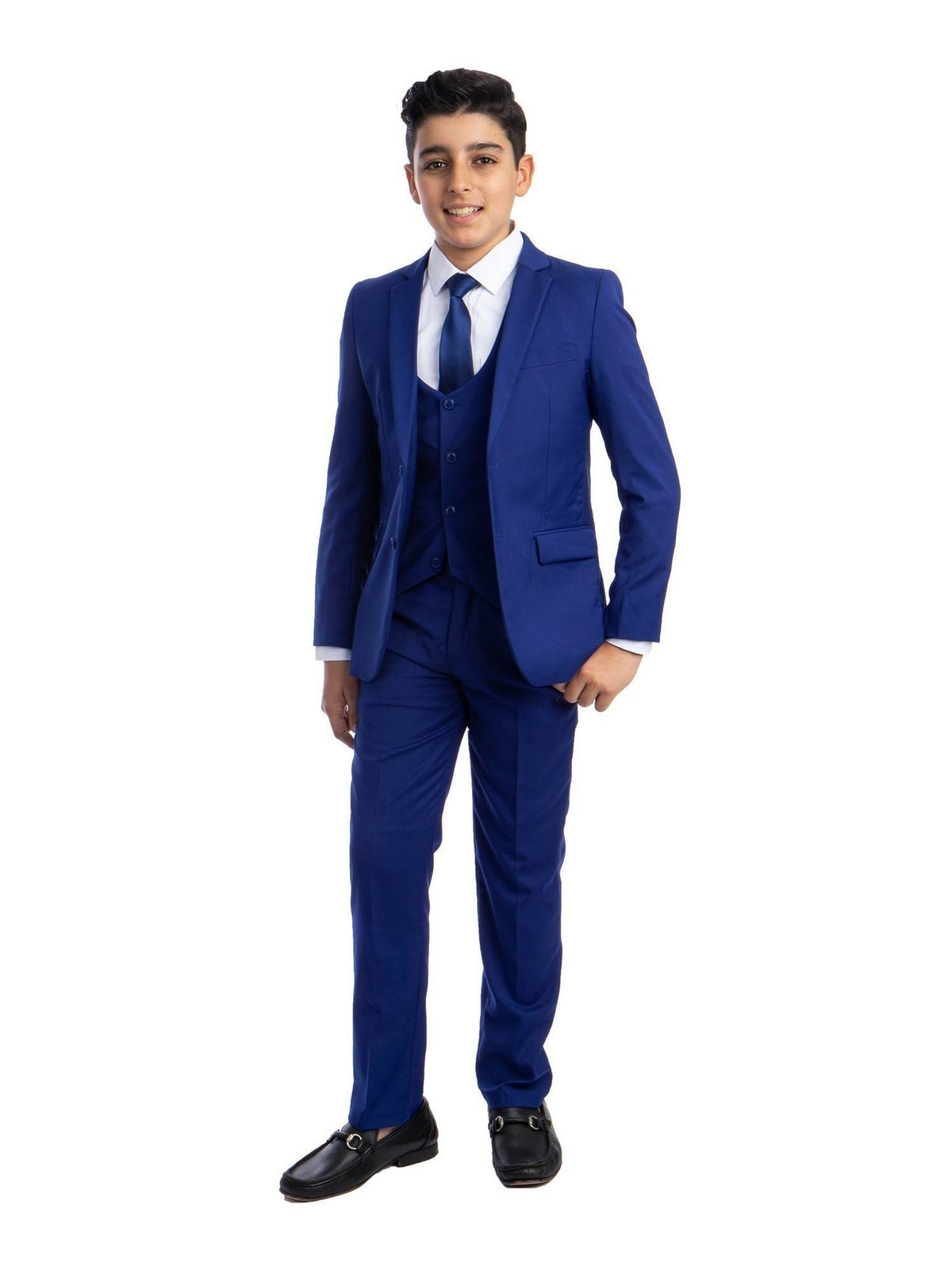 Indigo Blue 5 Piece Classic Suit X17959