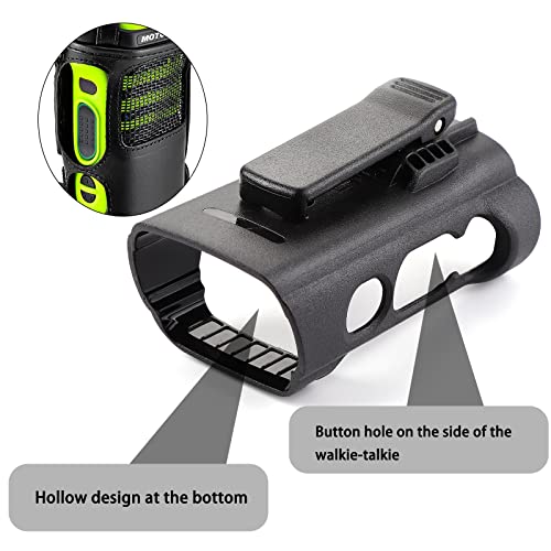 Belt Holster Radio Holder for Motorola Universal Holder Carry Case Models 1.5, 2.5 and 3.5 Portable Radio P6274