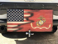 Wooden American Flag S28324