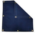 6' x 8' Blue Polyester Canvas Tarp N601