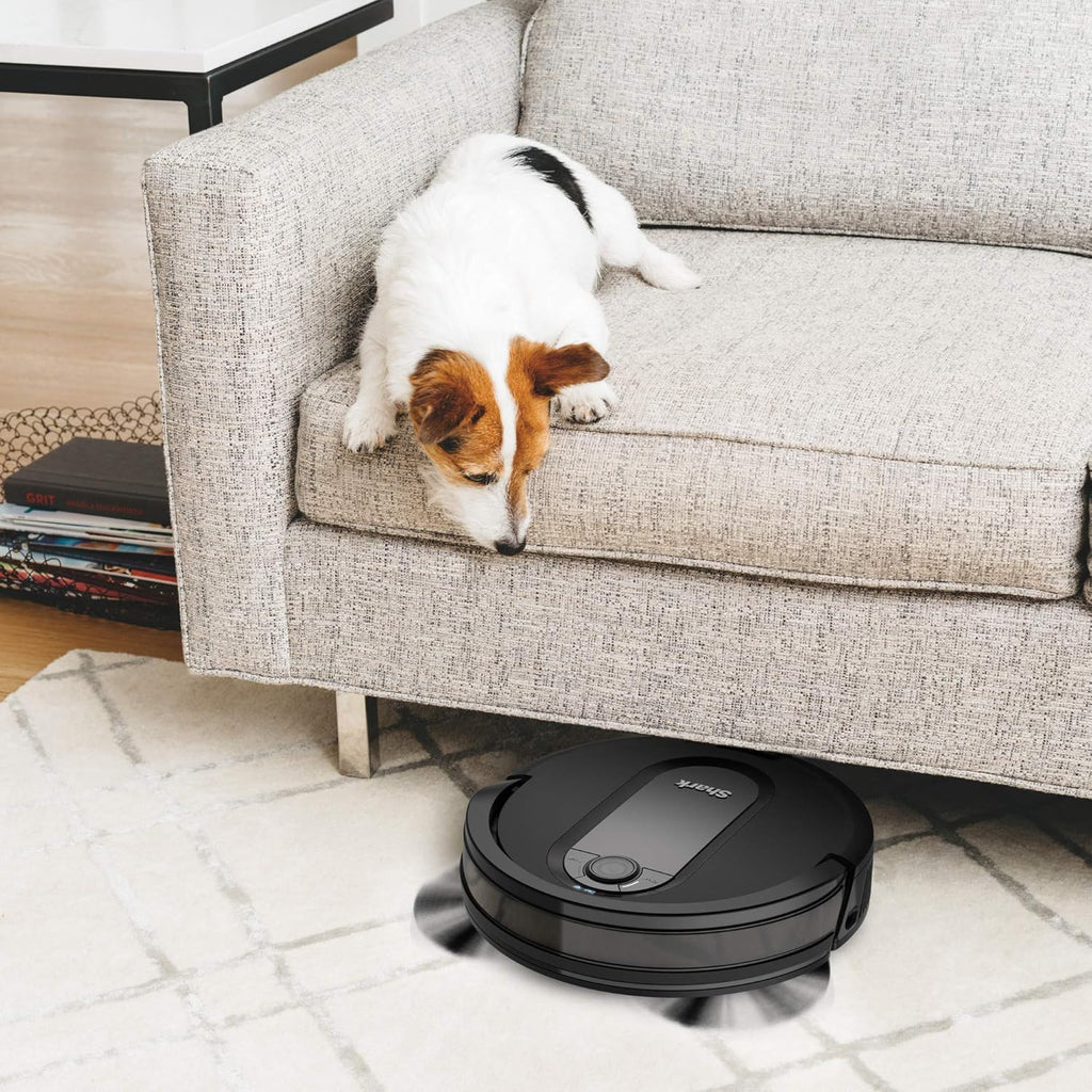 Black Wi-Fi Connected Robot Vacuum F67404