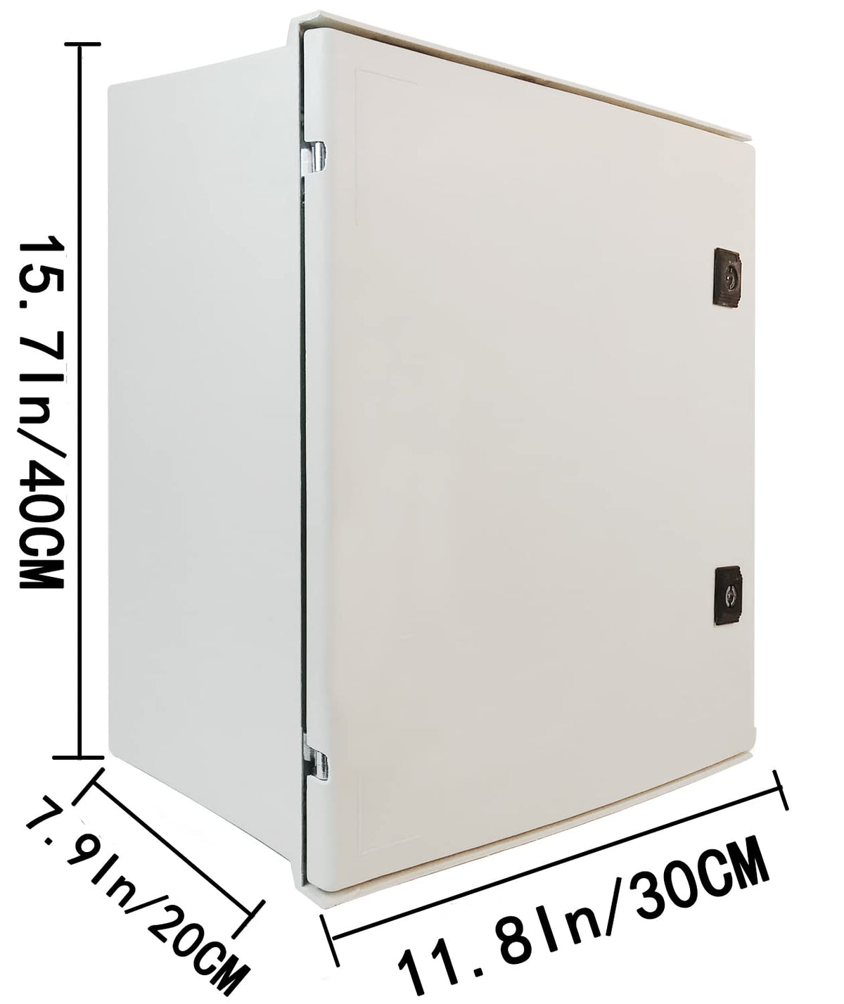 Fiberglass IP65 Weatherproof Wall-Mounted Electrical Enclosure Box N3216