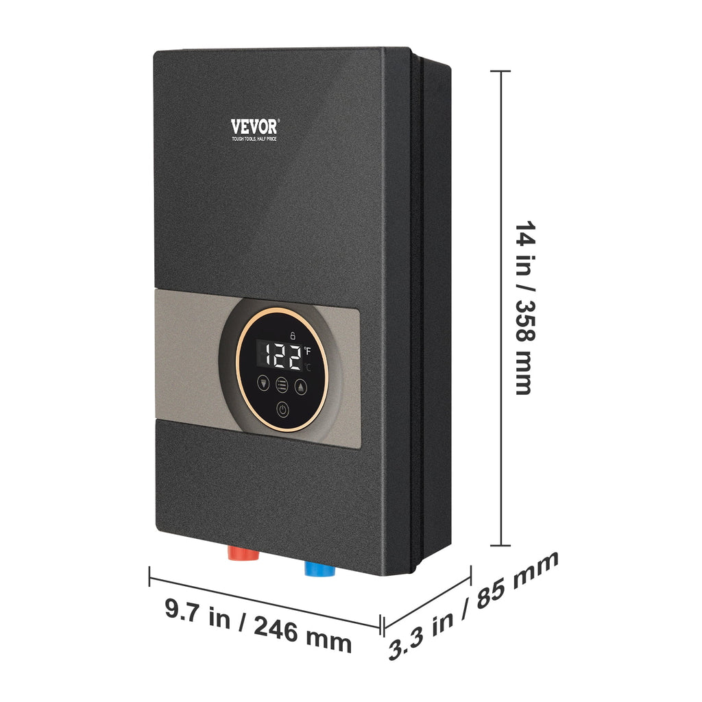 8KW Instant Hot Tankless Electric Water Heater T183