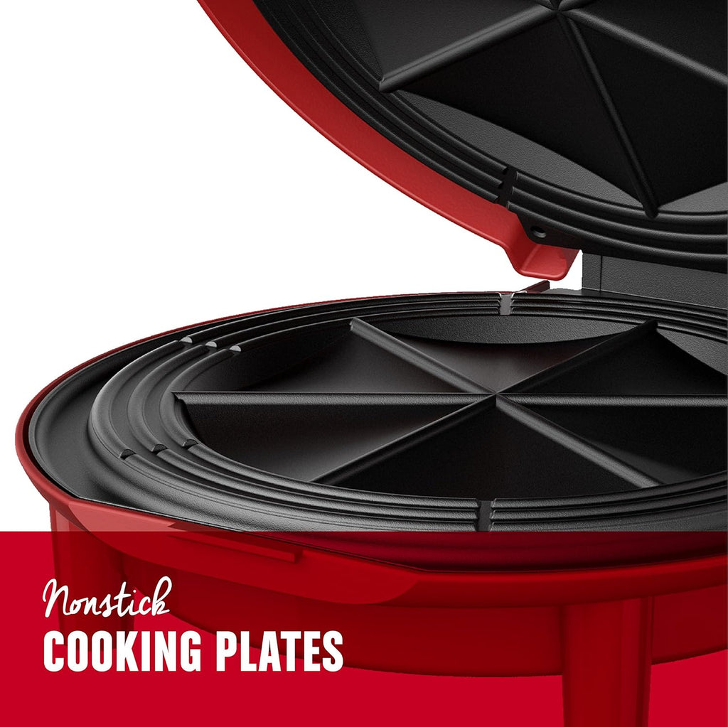 Red Electric Quesadilla Maker 10 Inch U177