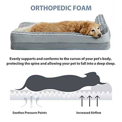 Large Waterproof Sofa Dog Bed with Removable Washable Cover U9228
