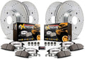 Front and Rear Carbon Fiber Ceramic Brake Kit T51254