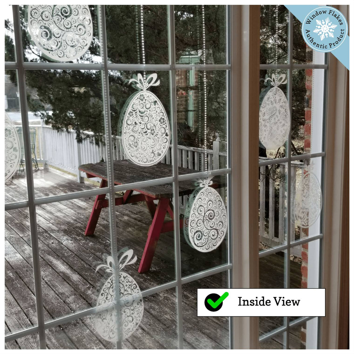 Easter Egg Window Clings U188