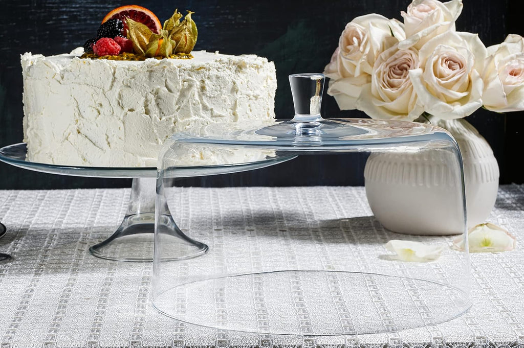 Clear Glass Cake Dome 11.5" Diameter K31011