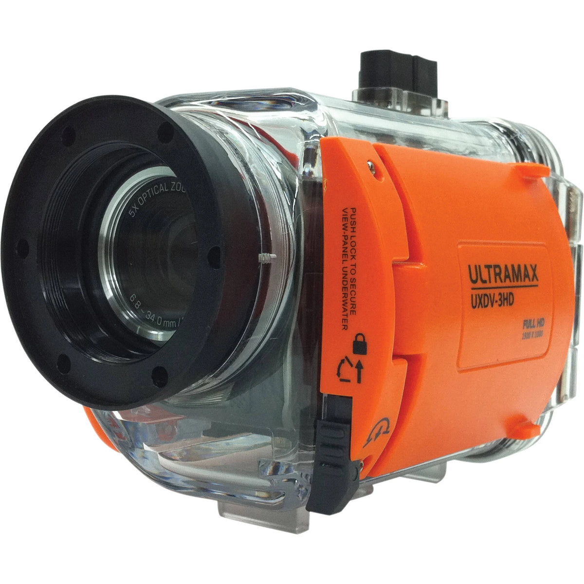 1080p Digital Video Camera and Underwater Housing L8896