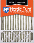 20x25x5 MERV 15 Pleated Carbon Air Filter 1 Pack Z5778