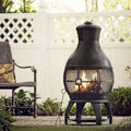 Cast Iron Wood Burning Chiminea A24761