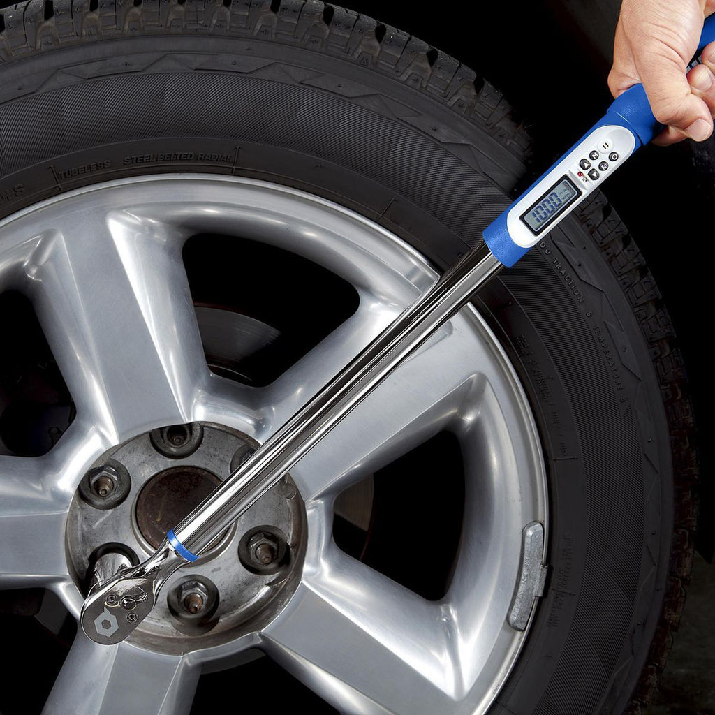 3/8 in. Drive 5 to 100 ft-lb Digital Angle Torque Wrench G50082
