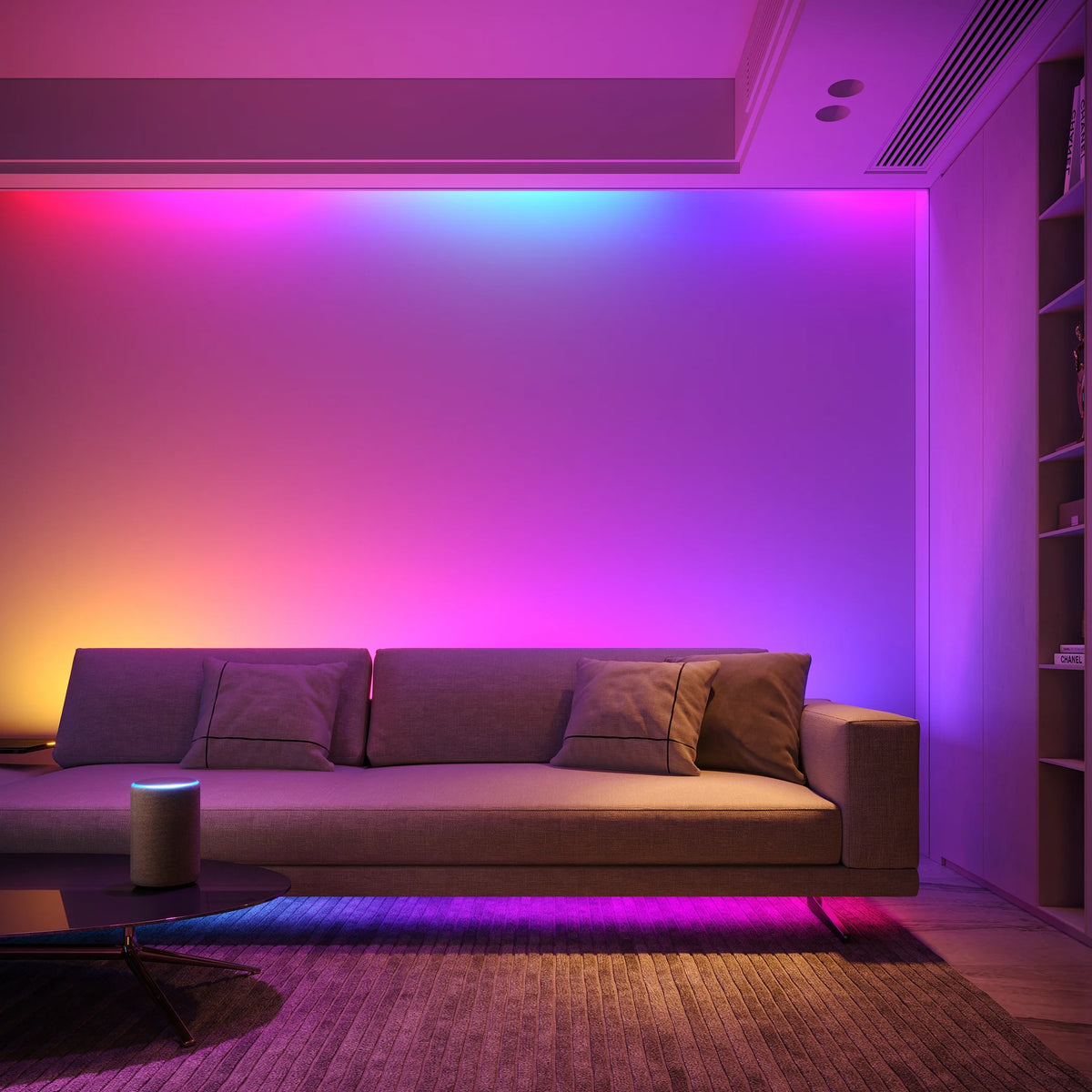 9.8ft Wi-Fi RGBIC LED Strip Light A44941
