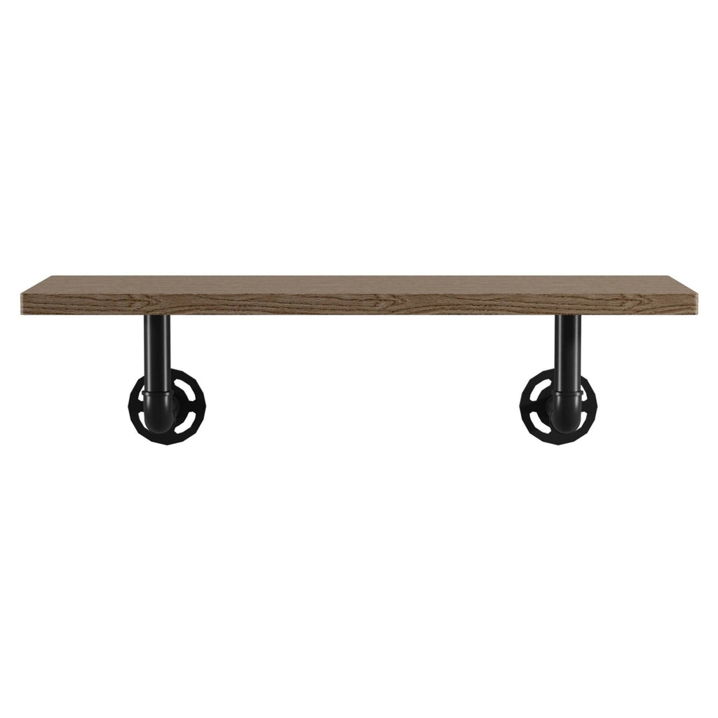 Floating Ladder Wall Shelf - 2-Tier P579