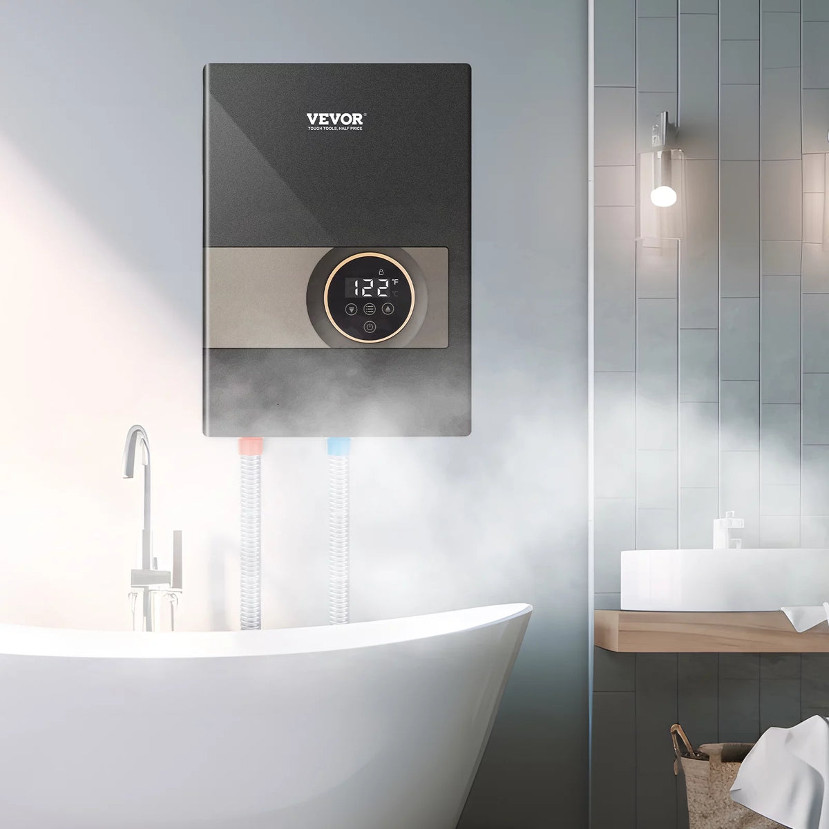 8KW Instant Hot Tankless Electric Water Heater T183